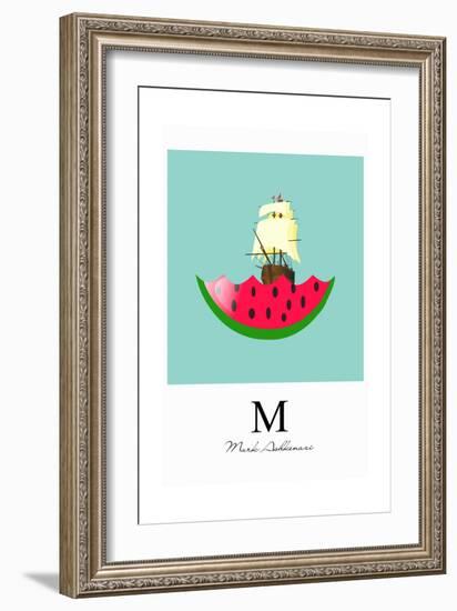 Watermelon 1-Mark Ashkenazi-Framed Giclee Print
