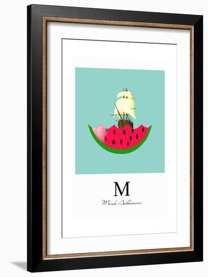 Watermelon 1-Mark Ashkenazi-Framed Giclee Print