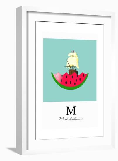 Watermelon 1-Mark Ashkenazi-Framed Giclee Print