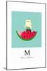 Watermelon 1-Mark Ashkenazi-Mounted Giclee Print