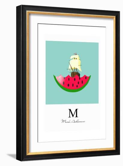 Watermelon 1-Mark Ashkenazi-Framed Giclee Print