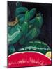 Watermelon and Green Bananas, 2002-Pedro Diego Alvarado-Mounted Giclee Print