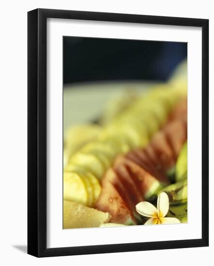 Watermelon, Bananas, and Pineapple in the Maldives-Michele Westmorland-Framed Photographic Print