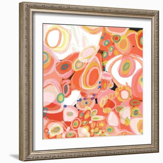 Watermelon Cocktail-Jan Weiss-Framed Art Print