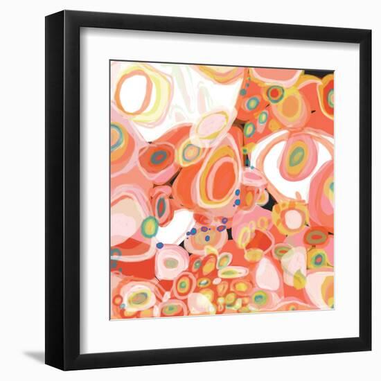 Watermelon Cocktail-Jan Weiss-Framed Art Print