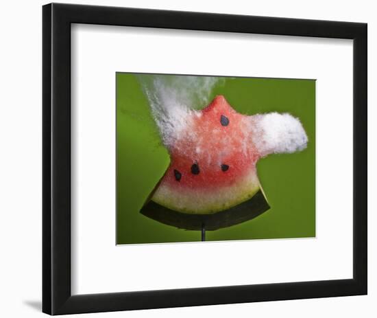 Watermelon Explosion-Alan Sailer-Framed Photographic Print