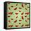 Watermelon Pattern-AnaMarques-Framed Stretched Canvas