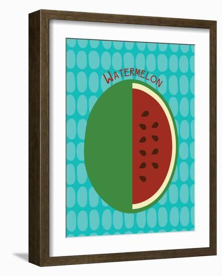 Watermelon Print-null-Framed Premium Giclee Print