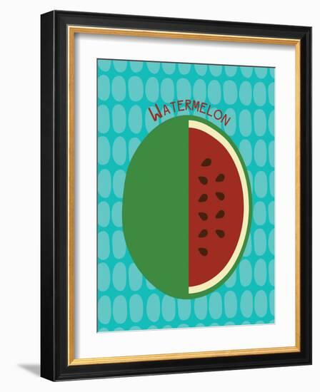 Watermelon Print-null-Framed Premium Giclee Print