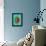 Watermelon Print-null-Framed Stretched Canvas displayed on a wall