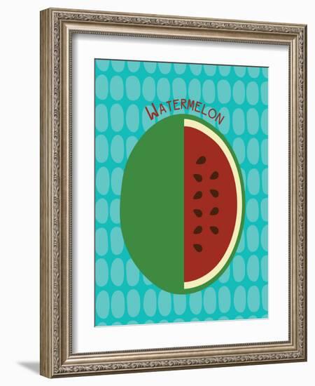 Watermelon Print-null-Framed Art Print