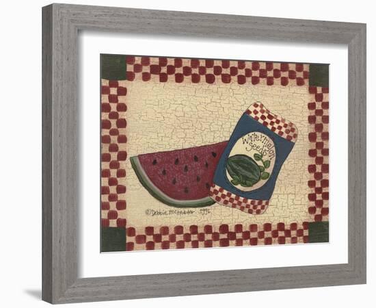 Watermelon Seeds-Debbie McMaster-Framed Giclee Print