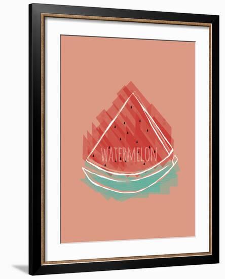 Watermelon Splash-Myriam Tebbakha-Framed Giclee Print