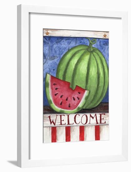 Watermelon Welcome-Melinda Hipsher-Framed Giclee Print