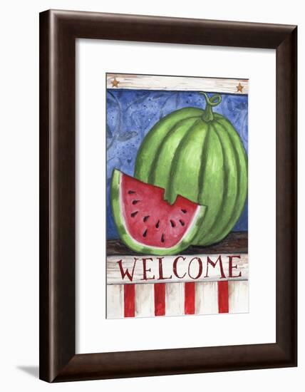 Watermelon Welcome-Melinda Hipsher-Framed Giclee Print