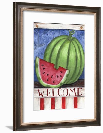 Watermelon Welcome-Melinda Hipsher-Framed Giclee Print