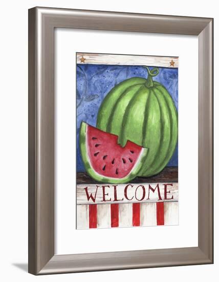 Watermelon Welcome-Melinda Hipsher-Framed Giclee Print