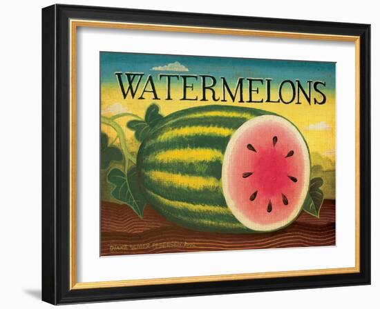 Watermelons-Diane Pedersen-Framed Art Print