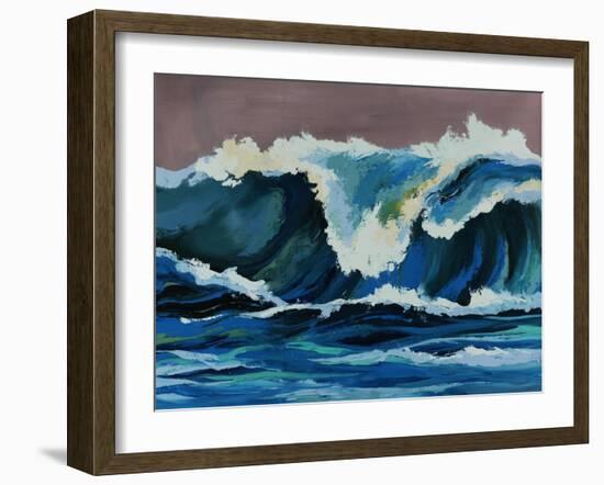 Waters Break-Sydney Edmunds-Framed Giclee Print