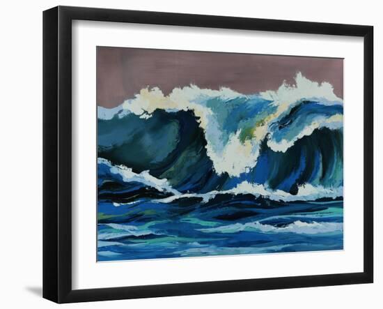 Waters Break-Sydney Edmunds-Framed Giclee Print