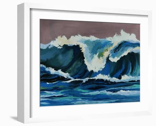 Waters Break-Sydney Edmunds-Framed Giclee Print