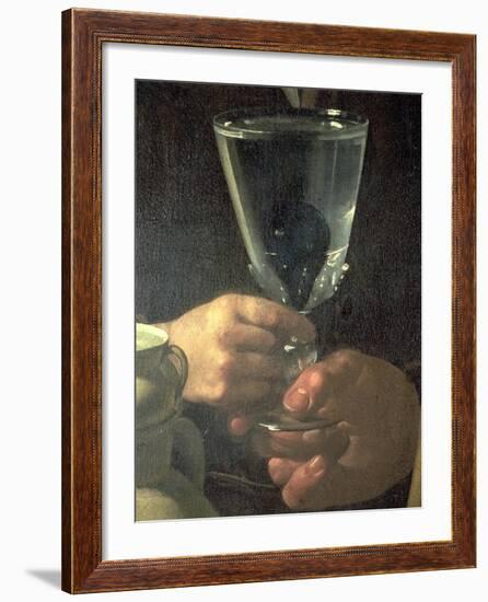 Waterseller of Seville (Detail)-Diego Velazquez-Framed Giclee Print