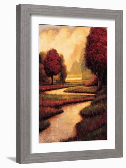 Waterside II-Gregory Williams-Framed Art Print