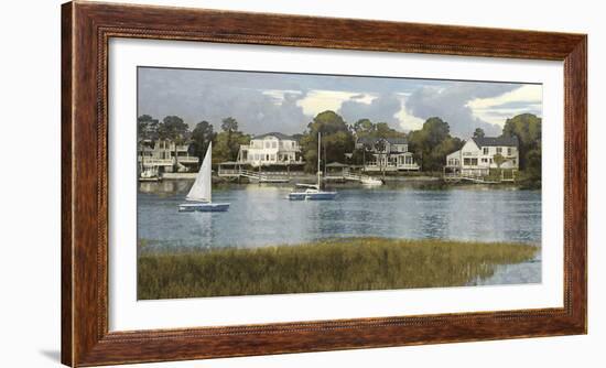 Waterside Reflection-Alan Lambert-Framed Giclee Print