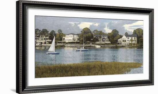 Waterside Reflection-Alan Lambert-Framed Giclee Print