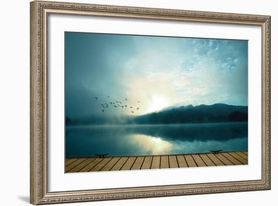 Watersied-Anna Polanski-Framed Art Print