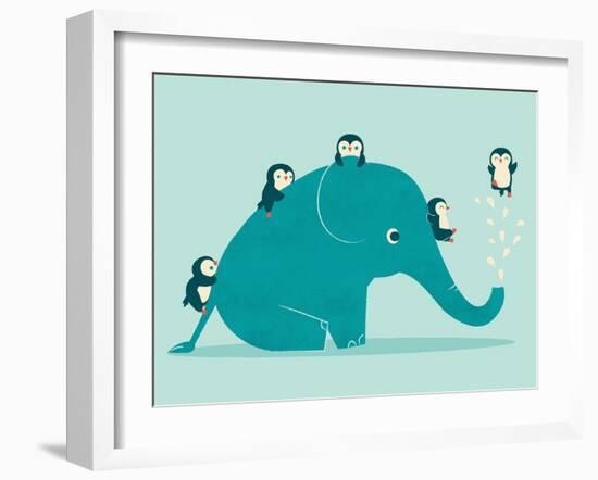 Waterslide-Jay Fleck-Framed Art Print