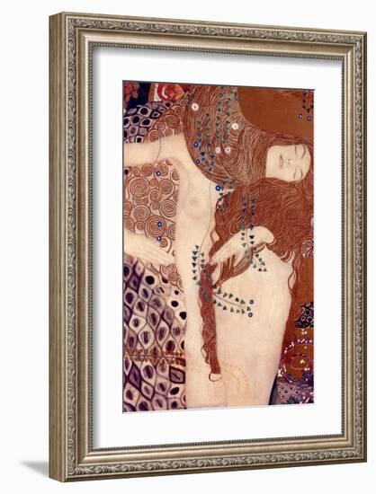 Watersnakes-Gustav Klimt-Framed Premium Giclee Print