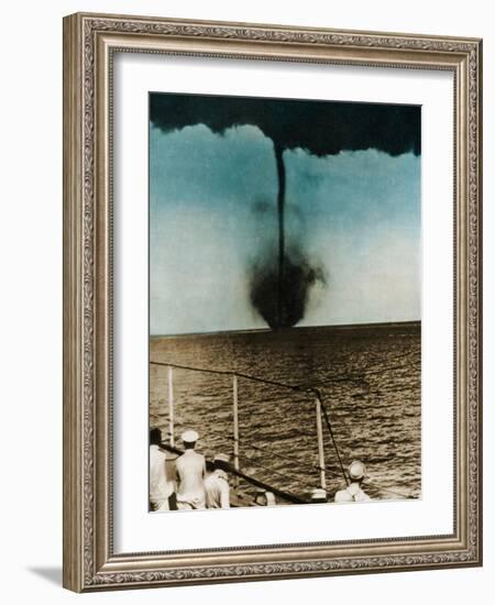 Waterspout-Science Source-Framed Giclee Print