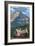 Waterton Lakes National Park, Canada - Prince of Wales Hotel-Lantern Press-Framed Art Print