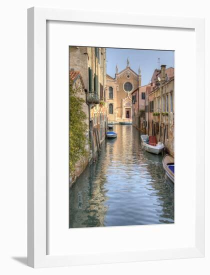 Waterways of Venice I-George Johnson-Framed Art Print