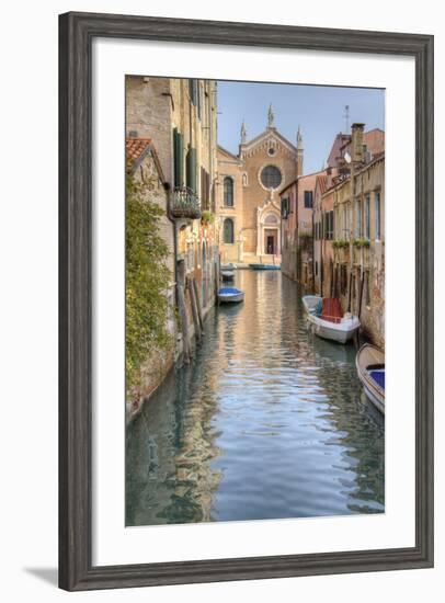 Waterways of Venice I-George Johnson-Framed Art Print