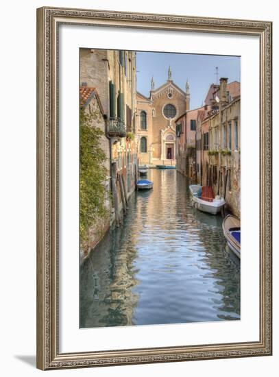 Waterways of Venice I-George Johnson-Framed Art Print