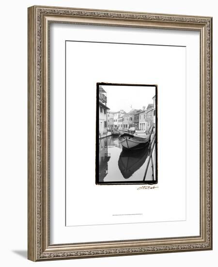 Waterways of Venice VIII-Laura Denardo-Framed Art Print