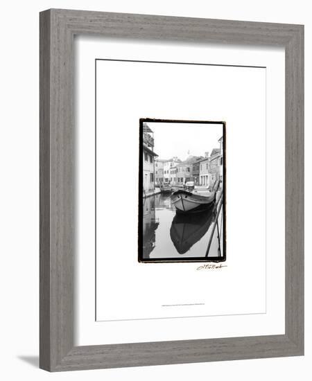 Waterways of Venice VIII-Laura Denardo-Framed Art Print