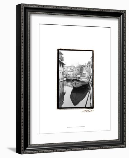 Waterways of Venice VIII-Laura Denardo-Framed Art Print