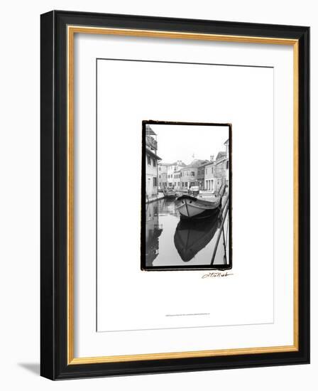 Waterways of Venice VIII-Laura Denardo-Framed Art Print