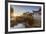 Waterwheels at dawn, Lijiang, UNESCO World Heritage Site, Yunnan, China, Asia-Ian Trower-Framed Photographic Print