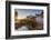 Waterwheels at dawn, Lijiang, UNESCO World Heritage Site, Yunnan, China, Asia-Ian Trower-Framed Photographic Print