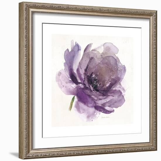 Watery Plum Bloom 1-Sandra Smith-Framed Premium Giclee Print