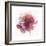 Watery Red Bloom 2-Sandra Smith-Framed Art Print