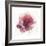 Watery Red Bloom 2-Sandra Smith-Framed Art Print