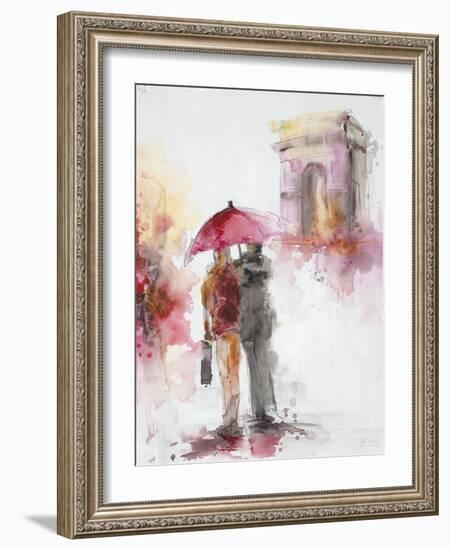 Watery Romance 1-Art Atelier Alliance-Framed Art Print