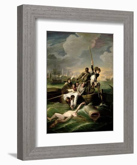 Watson and the Shark, 1782-John Singleton Copley-Framed Giclee Print