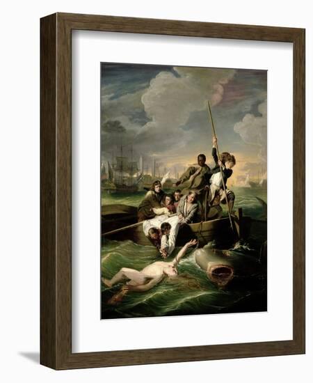 Watson and the Shark, 1782-John Singleton Copley-Framed Giclee Print