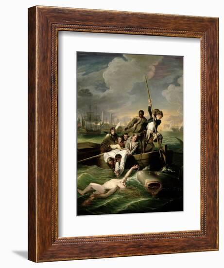 Watson and the Shark, 1782-John Singleton Copley-Framed Giclee Print